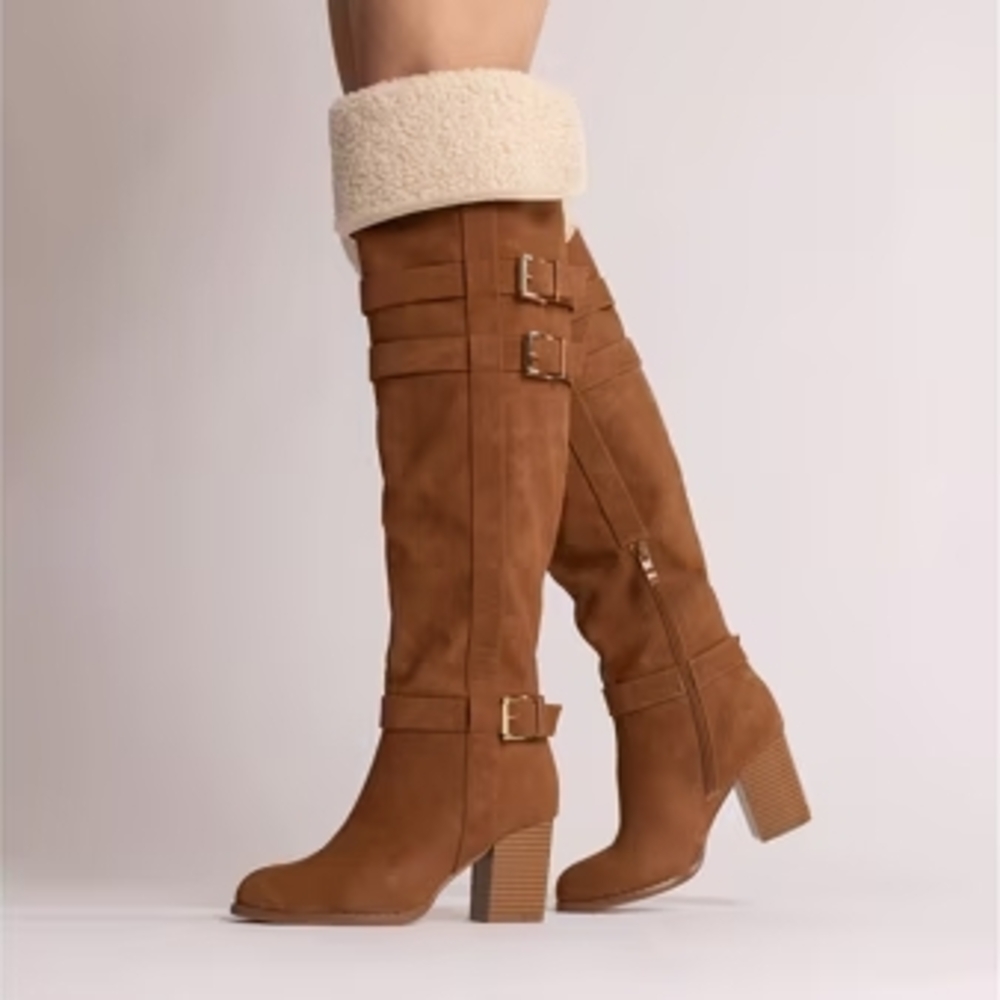 Journee Alyza Over-the-Knee Boots - Picture 9 of 12